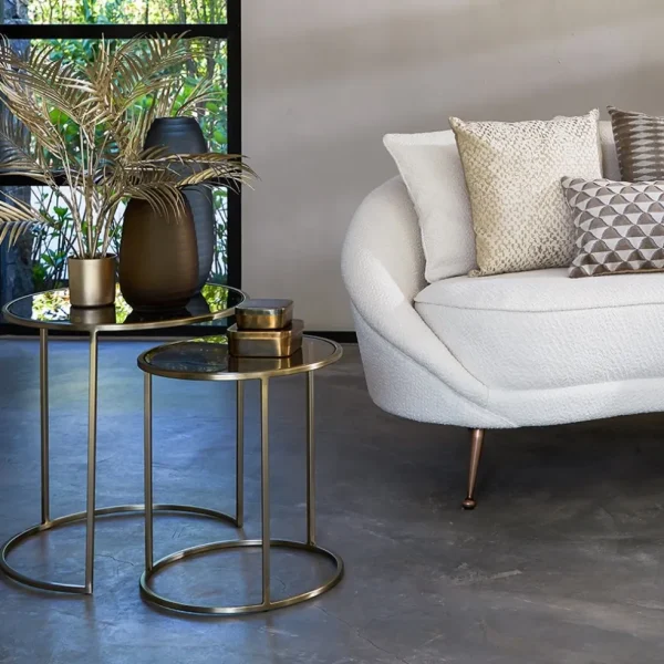 light_and_living_bijzetta_4.webp Best Sale Straluma Light and Living bijzettafel Duarte set van 2 goud met bruin glas