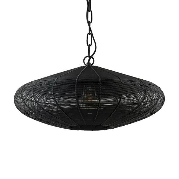 light_and_living_hanglamp_0-3.webp Shop Straluma Light and Living hanglamp Bahoto mat zwart 51 cm