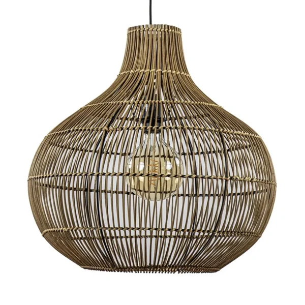 light_and_living_hanglamp_0-6.webp Best Sale Straluma Light and Living hanglamp Pacino donker rotan