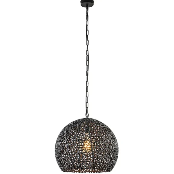 light_and_living_hanglamp_1-17.webp New Straluma Light and Living hanglamp Sinula mat zwart 45 cm