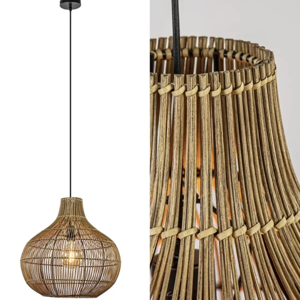 light_and_living_hanglamp_1-6.webp Best Sale Straluma Light and Living hanglamp Pacino donker rotan