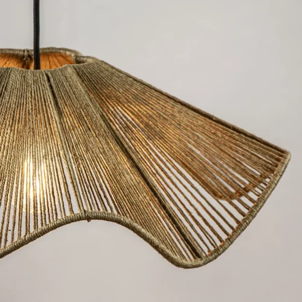 Sale Straluma Light and Living hanglamp Fodara jute naturel