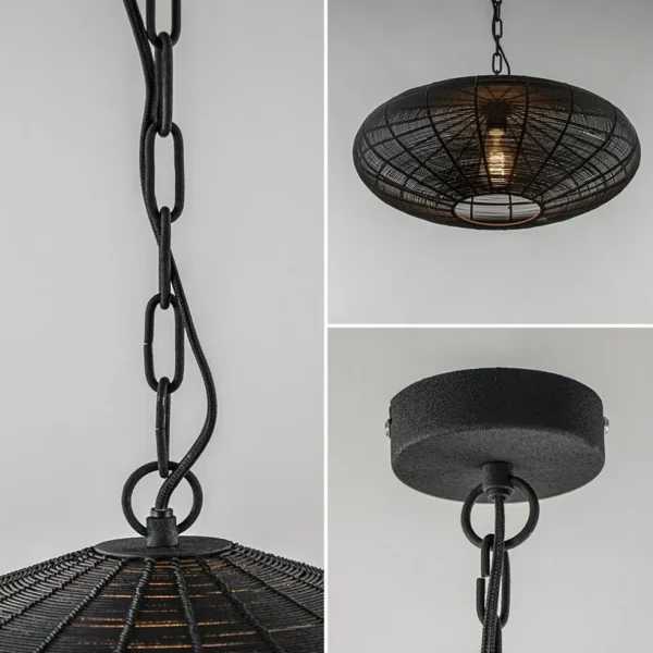 light_and_living_hanglamp_3-3.webp Shop Straluma Light and Living hanglamp Bahoto mat zwart 51 cm