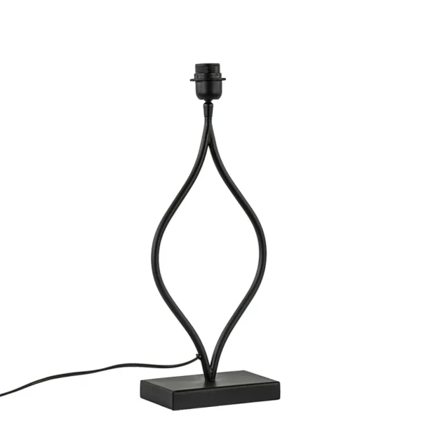 Discount Straluma Light and Living lampvoet Okno mat zwart