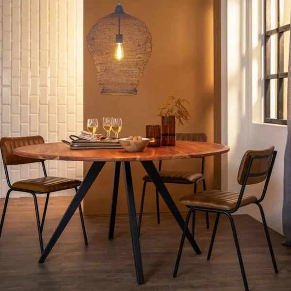 Shop Straluma Light and Living ronde eettafel Mimoso acacia hout