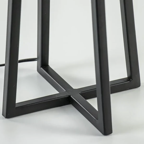Store Straluma Light and Living tafellamp Miley mat zwart