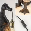 Shop Straluma Light and Living tafellamp Duck mat zwart met brons