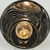 Fashion Straluma Light and living tafellamp grijs goud op batterijen Zebra
