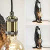 Shop Straluma Light and Living tafellamp Duck mat zwart met brons