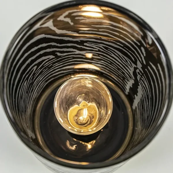 Fashion Straluma Light and living tafellamp grijs goud op batterijen Zebra