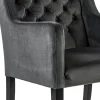 luxe_armstoel_velvet_mid__3.webp Best Straluma Luxe armstoel velvet mid grey met zwarte eiken poot