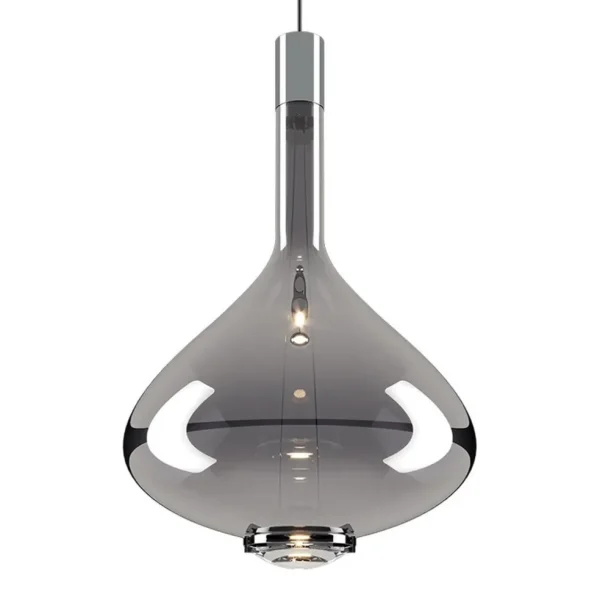 luxe_design_hanglamp_skyf_0.webp Clearance Straluma Luxe design hanglamp Sky-Fall chroom glas inclusief LED