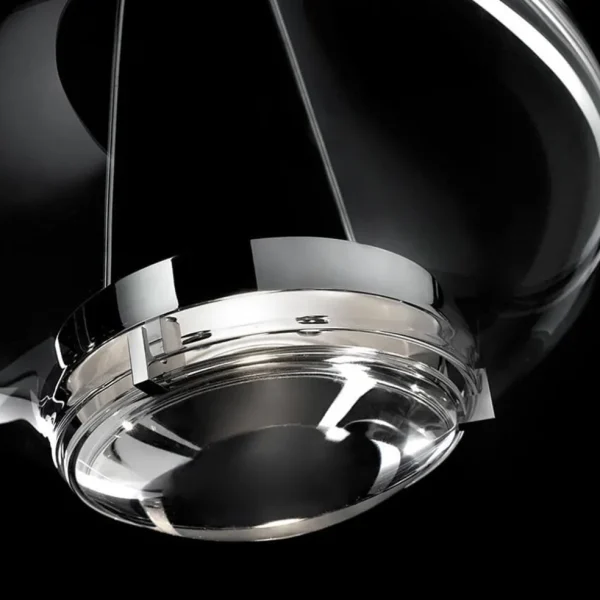 luxe_design_hanglamp_skyf_1.webp Clearance Straluma Luxe design hanglamp Sky-Fall chroom glas inclusief LED