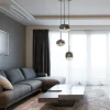 Cheap Straluma Luxe 3-lichts hanglamp rond met smoke glazen kappen