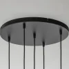 Online Straluma Luxe 5-lichts videlamp messing met amber glazen bollen