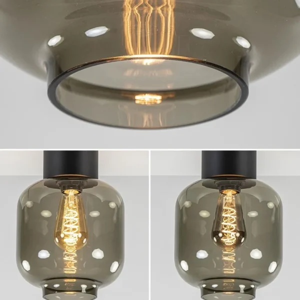 luxe_plafondlamp_met_zwar_3.webp Best Sale Straluma Luxe plafondlamp met zwart glas