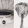 luxe_ronde_hanglamp_krist_3.webp Sale Straluma Luxe ronde hanglamp kristal met chroom