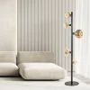 Online Straluma Mat zwart metalen vloerlamp met E27 fittingen