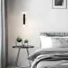 mat_zwarte_cilinder_wandl_4.webp Outlet Straluma Mat zwarte cilinder wandlamp up+down