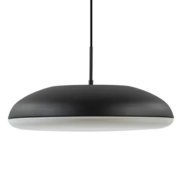 mat_zwarte_hanglamp_koepe_0.webp Fashion Straluma Mat zwarte hanglamp koepel met witte kap