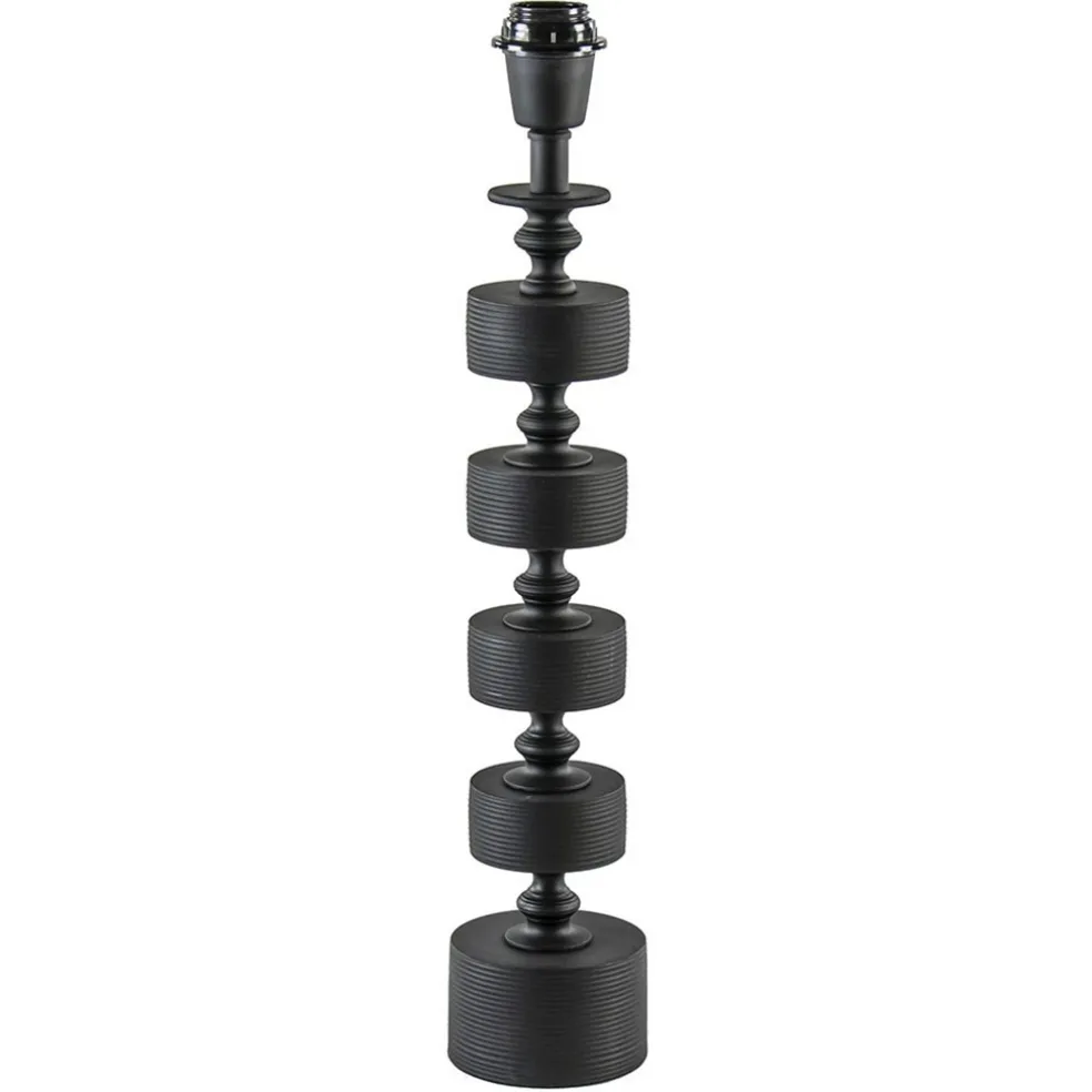 mat_zwarte_lampvoet_gody__0.webp Store Straluma Mat zwarte lampvoet Gody exclusief kap