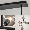 mat_zwarte_lichts_hanglam_2.webp Store Straluma Mat zwarte 6-lichts hanglamp exclusief lichtbronnen