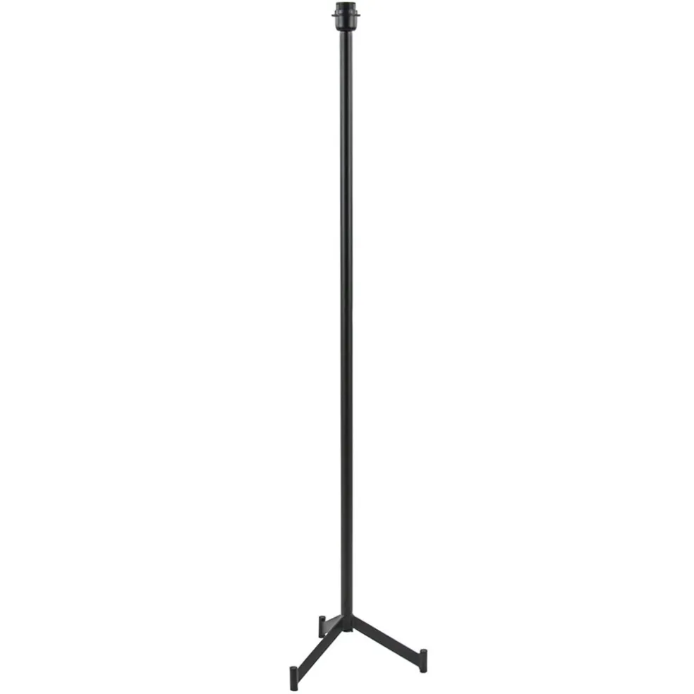Outlet Straluma Mat zwarte vloerlamp Dennis Light & Living