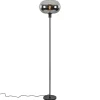 mat_zwarte_vloerlamp_met__1-5.webp Discount Straluma Mat zwarte vloerlamp met smoke glas gradient