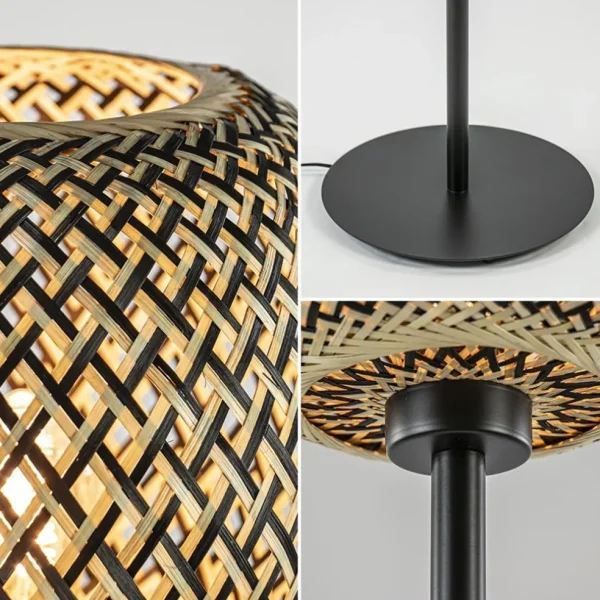 mat_zwarte_vloerlamp_met__3-6.webp Best Straluma Mat zwarte vloerlamp met bamboe kap