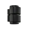 mat_zwarte_wandlamp_cilin_0.webp Online Straluma Mat zwarte wandlamp cilinder up+down G9