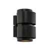 mat_zwarte_wandlamp_cilin_1.webp Online Straluma Mat zwarte wandlamp cilinder up+down G9