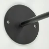Discount Straluma Mat zwarte wandlamp Soriano exclusief kap