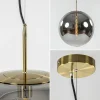 medina_hanglamp_bol_xl_sm_3.webp Online Straluma Medina hanglamp bol XL smoke glas met brons