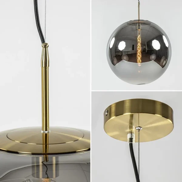 medina_hanglamp_bol_xl_sm_3.webp Online Straluma Medina hanglamp bol XL smoke glas met brons