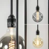 metalen_design_vloerlamp__3.webp Discount Straluma Metalen design vloerlamp zwart frame rechthoek