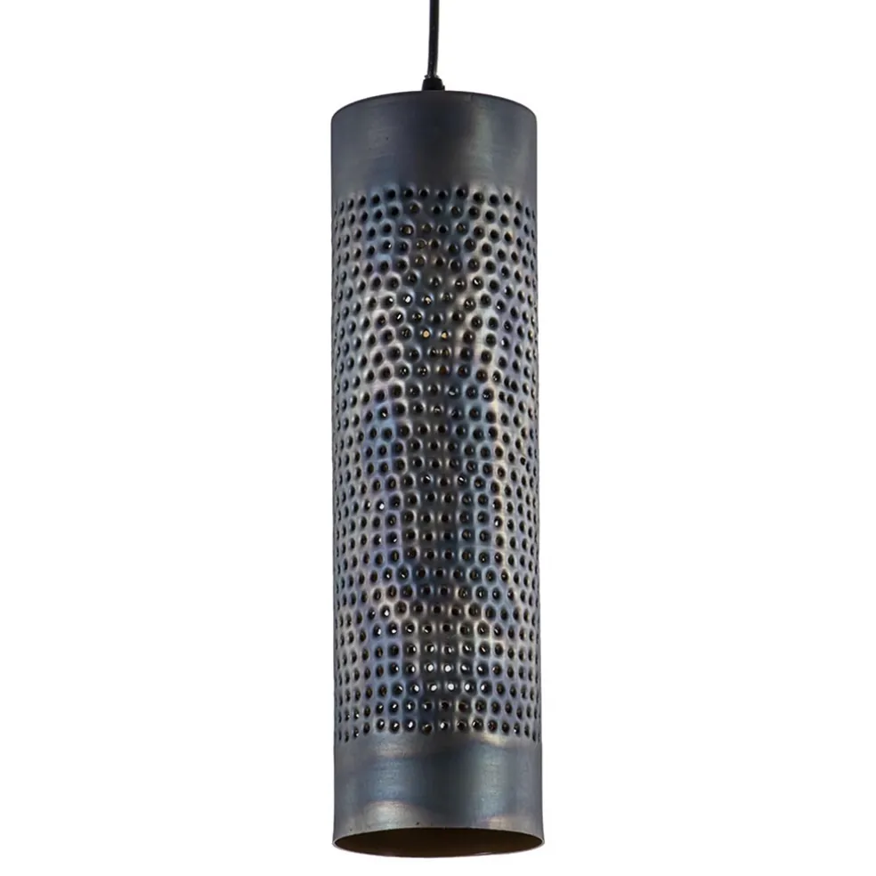 metalen_hanglamp_cilinder_0.webp Clearance Straluma Metalen hanglamp cilinder bruin gevlamd