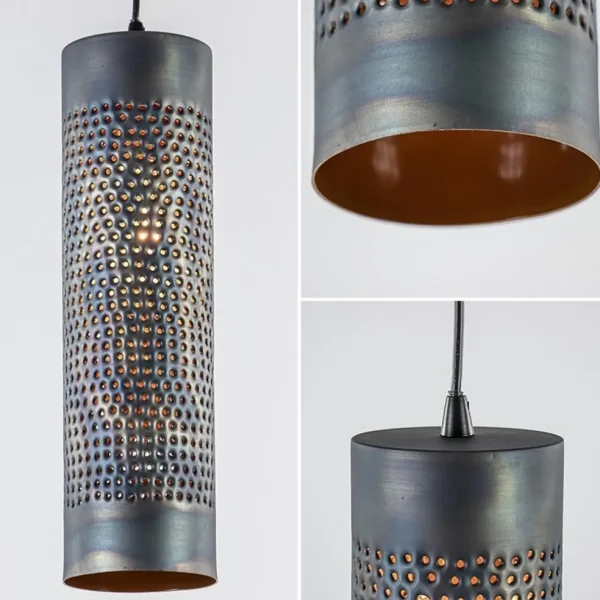 metalen_hanglamp_cilinder_3.webp Clearance Straluma Metalen hanglamp cilinder bruin gevlamd