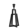 metalen_lampvoet_mat_zwar_1.webp Outlet Straluma Metalen lampvoet mat zwart exclusief kap
