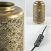 Best Straluma Metalen tafellamp lantaarn goud Oriental