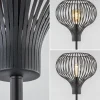Online Straluma Modern zwarte vloerlamp met draad kap