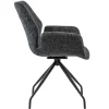 moderne_armstoel_donker_g_2.webp Cheap Straluma Moderne armstoel donker grijs draaibaar met return-system