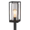moderne_buitenlamp_lantaa_1-1.webp Online Straluma Moderne buitenlamp lantaarn op paal zwart met helder glas