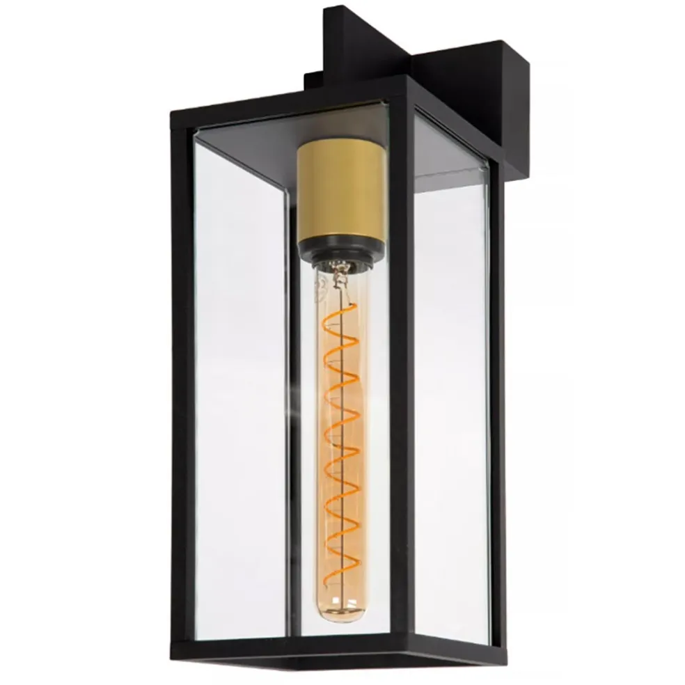 moderne_buitenlamp_rechth_0.webp Cheap Straluma Moderne buitenlamp rechthoek zwart met goud IP54