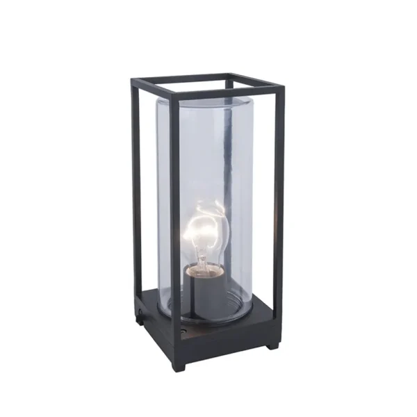 moderne_buitenlamp_tafel__0.webp Shop Straluma Moderne buitenlamp tafel zwart aluminium met helder glas