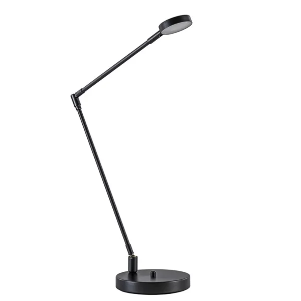 moderne_bureaulamp_zwart__0-1.webp Shop Straluma Moderne bureaulamp zwart staal met dimbaar LED