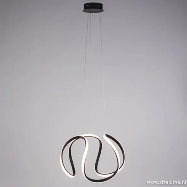 Fashion Straluma Moderne design hanglamp LED zwart