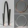 Hot Straluma Moderne design vloerlamp LED dimbaar zwart