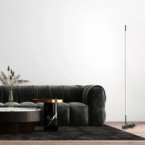 moderne_design_vloerlamp__4-1.webp Sale Straluma Moderne design vloerlamp zwart inclusief dimbaar LED