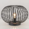 moderne_draad_tafellamp_r_1.webp Hot Straluma Moderne draad tafellamp rond mat zwart