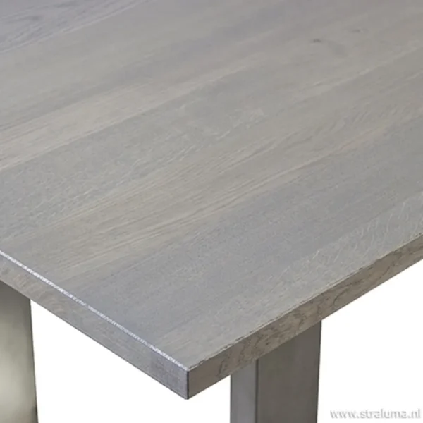 moderne_eettafel_vergrijs_2.webp Flash Sale Straluma Moderne eettafel vergrijsd eiken 200x100